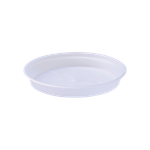 green basics orchid saucer 10cm trasparente